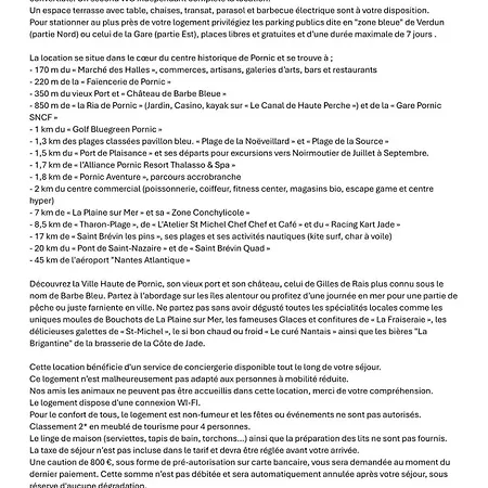 公寓 Maison En Plein Coeur Du Centre Historique De 波尔尼克